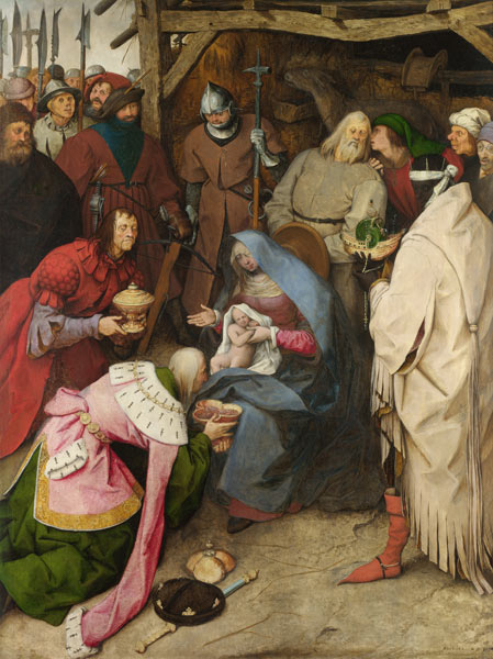 The Adoration of the Kings de Pieter Brueghel El Viejo