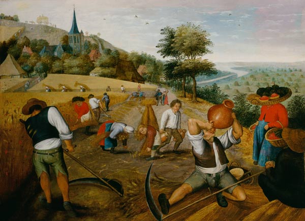 The summer de Pieter Brueghel el Joven
