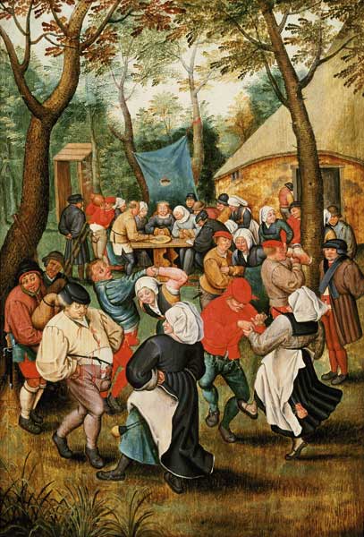 The Wedding Feast de Pieter Brueghel el Joven
