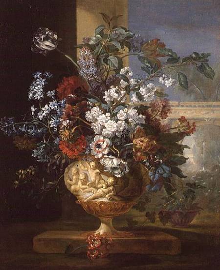 Still Life of Flowers de Pieter Casteels