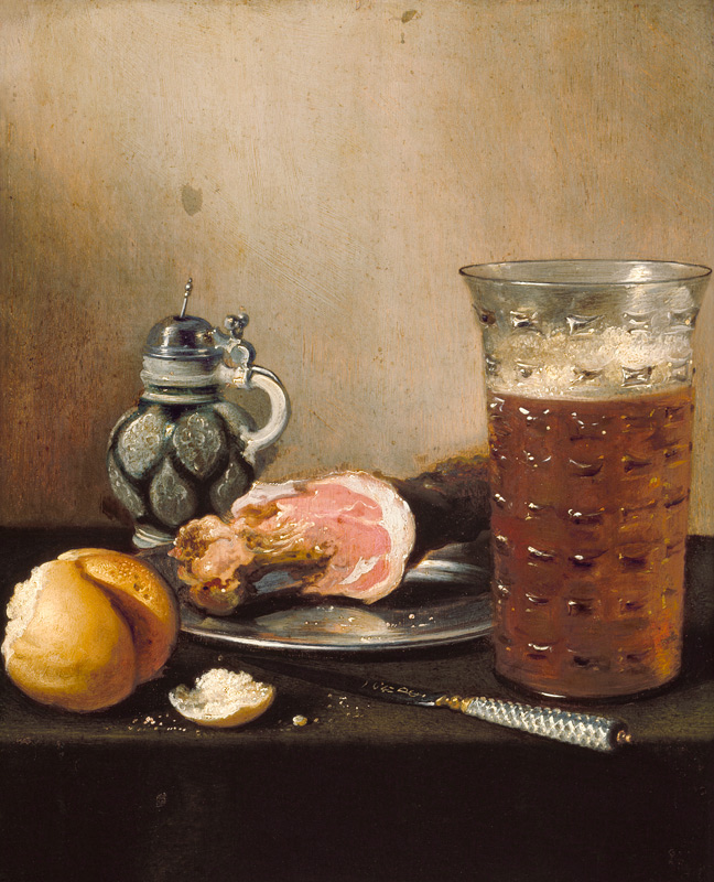 Still Life with a Ham de Pieter Claesz