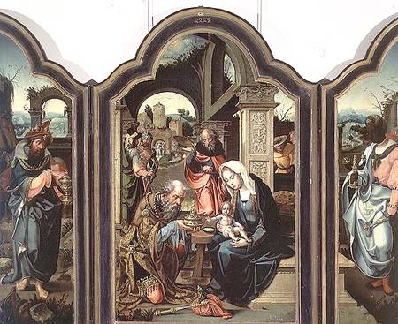 Adoration of the Magi de Pieter Coecke van Aelst