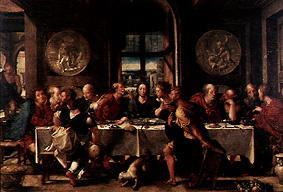 The last Holy Communion. de Pieter Coecke van Aelst