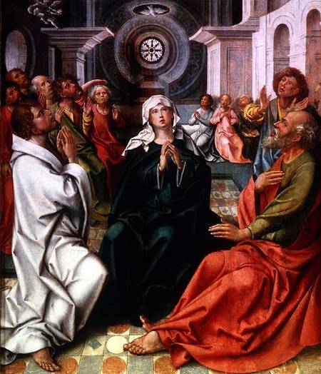 Pentecost (panel) de Pieter Coecke van Aelst
