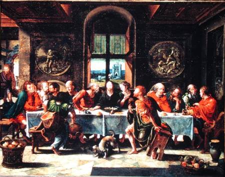 The Last Supper de Pieter Coecke van Aelst
