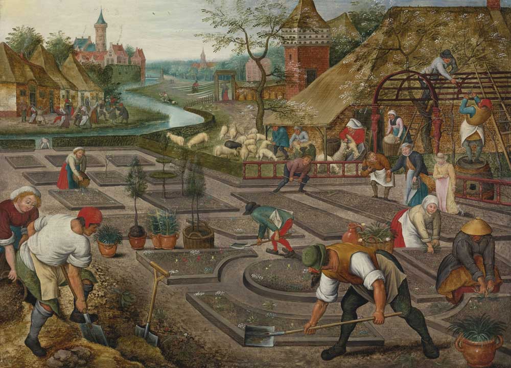 Frühling de Pieter d. J. Brueghel