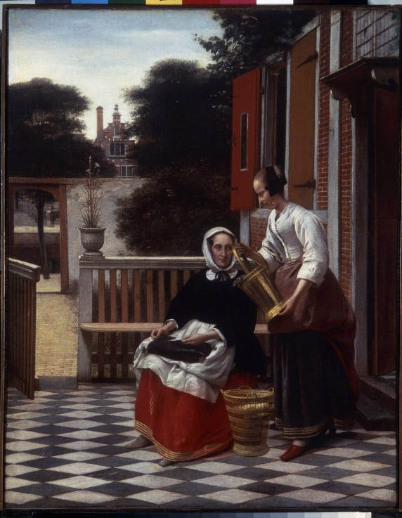 A Mistress and Her Maid de Pieter de Hooch