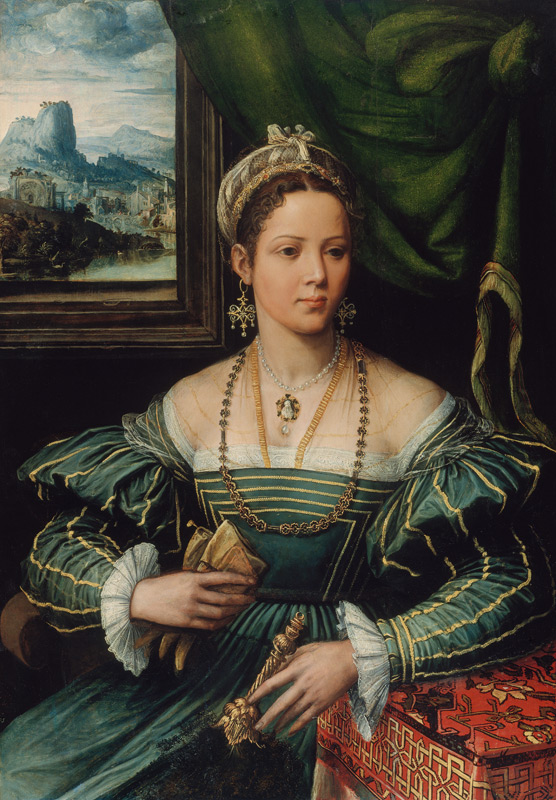 Portrait of a Lady de Pieter de Kempeneer