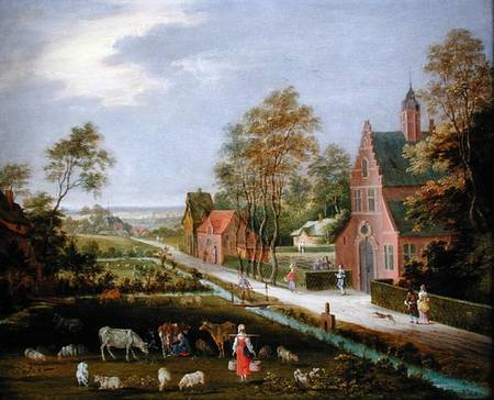 Village Landscape de Pieter Gysels