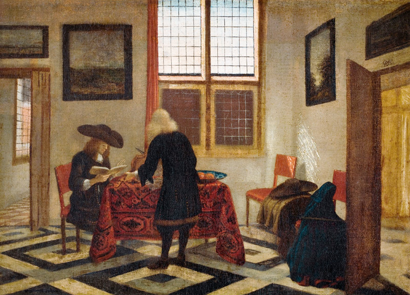 Interior Scene de Pieter Janssens