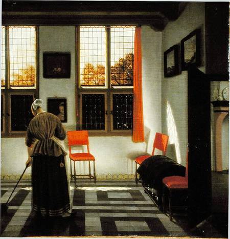 A Dutch Interior de Pieter Janssens