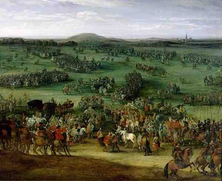 The Battle of Nordlingen II de Pieter Meulener