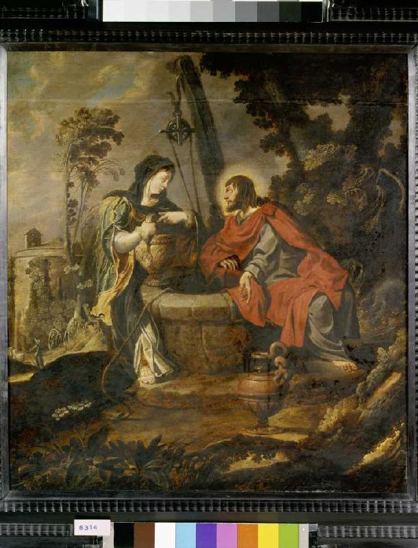Christ and the Samariterin de Pieter, Pietersz Lastman