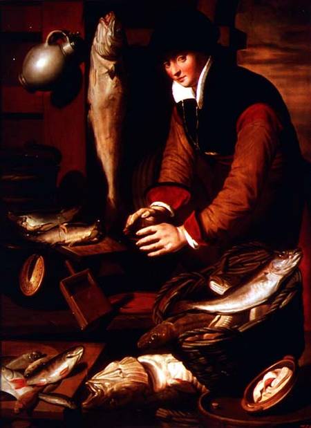 The Fishmonger de Pieter, Pietersz Lastman