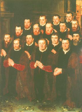 Portraits of the saints brotherhood (right wing)