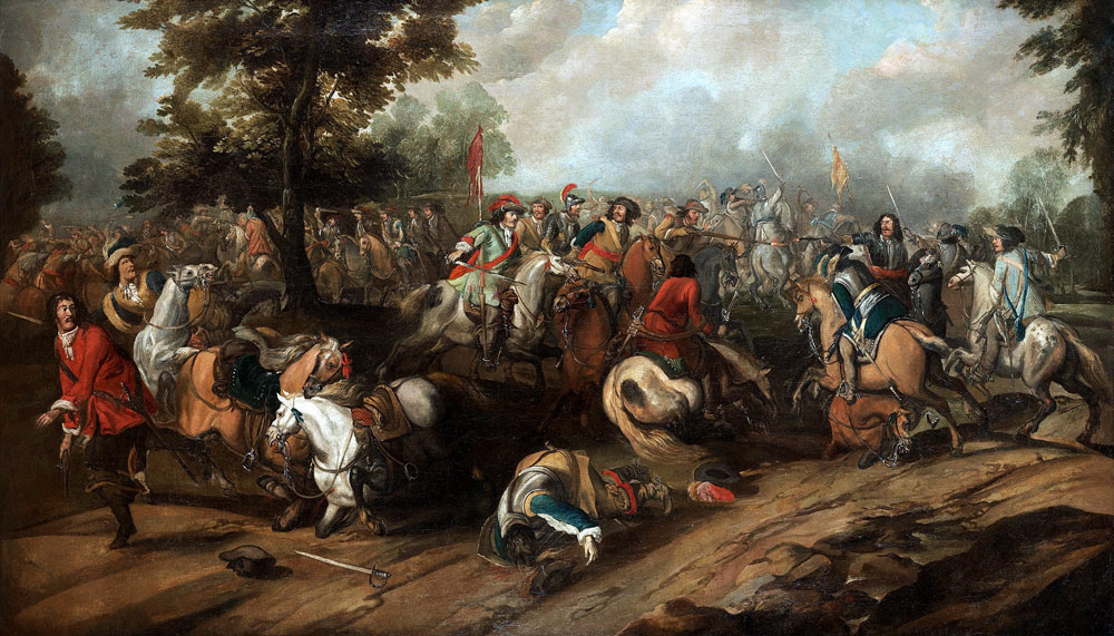 The Battle of Breitenfeld de Pieter Snayers