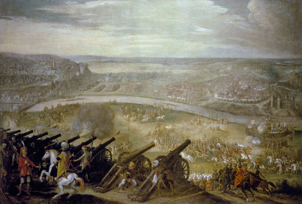 Sulieman's siege of Vienna in 1529 de Pieter Snayers