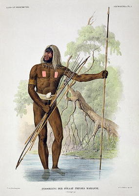 Native of Princess Marianna Strait, from 'Verhandelingen over de Natuurlijke Geschiedenis der Nederl de Pieter van Oort