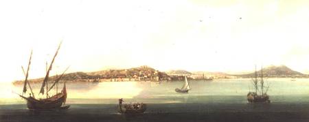 An Extensive View of the Bay of Naples de Pietro Antoniani