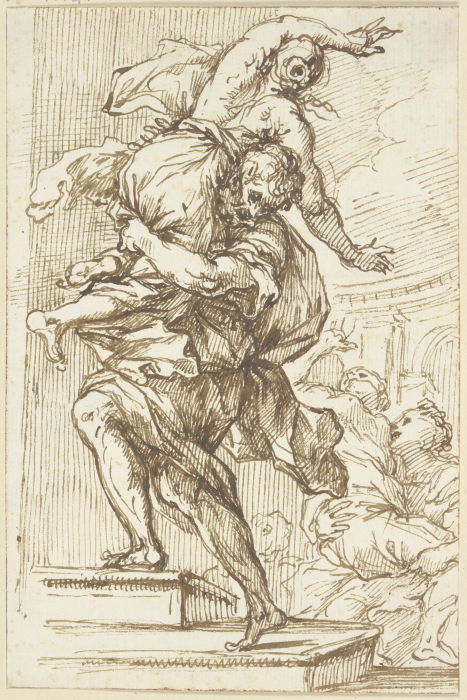 Abduction of the Sabine women de Pietro da Cortona