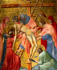Descenso de la cruz de Pietro da Rimini