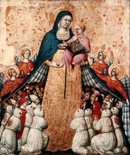 Virgin of the Misericordia de Pietro  di Domenico da Montepulciano