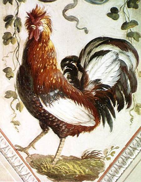 Detail of a cockerel de Pietro Rotati