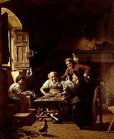 With the old shoemaker de Pietro Saltini