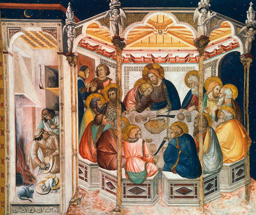 The Last Supper de Pietro Lorenzetti