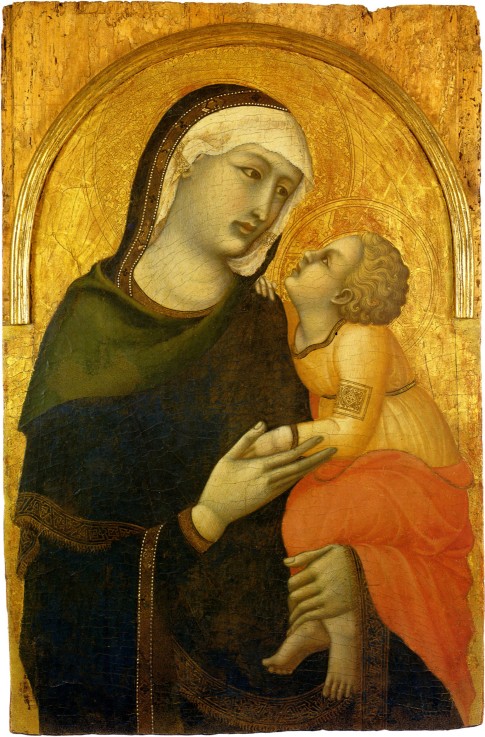 Madonna and Child de Pietro Lorenzetti