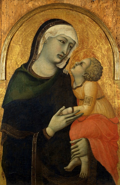 Madonna with Child de Pietro Lorenzetti
