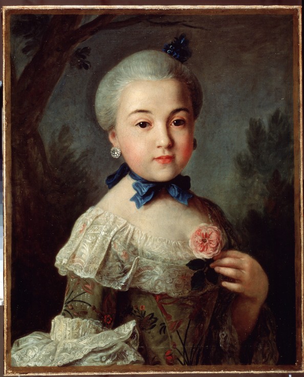 Portrait of Countess Varvara Sheremetyeva de Pietro Antonio Rotari