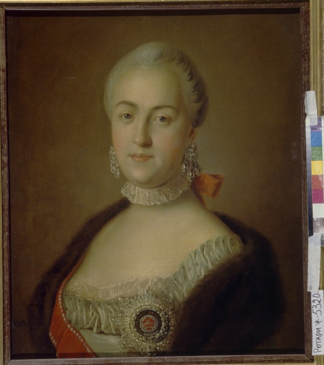 Portrait of Grand Duchess Yekaterina Alexeyevna de Pietro Antonio Rotari