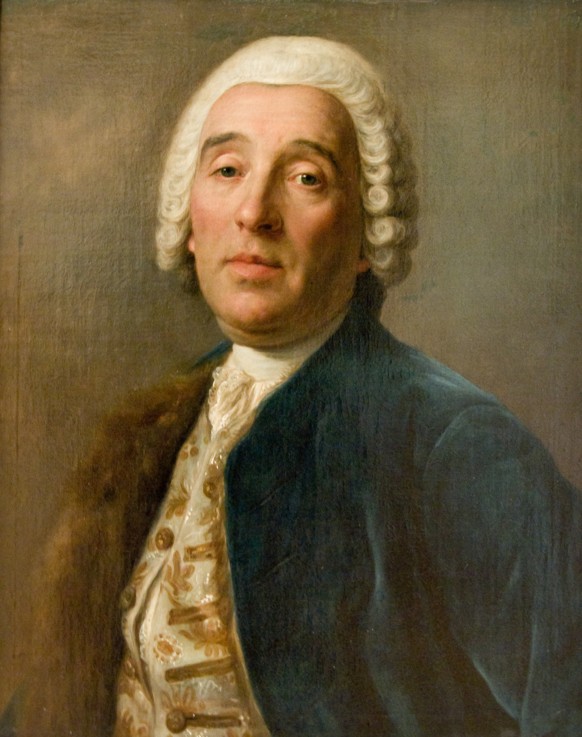 Portrait of the architect Bartolomeo Francesco Rastrelli (1700-1771) de Pietro Antonio Rotari