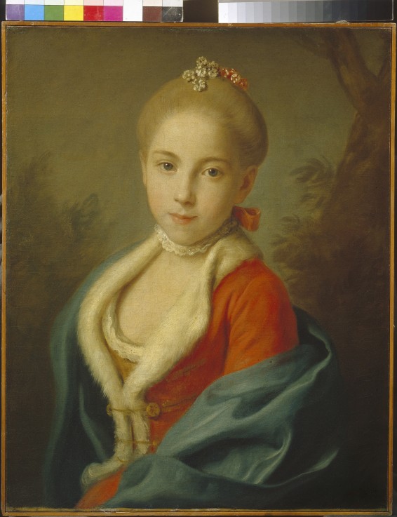 Portrait of Princess Catherine of Holstein-Beck (1750-1811) de Pietro Antonio Rotari