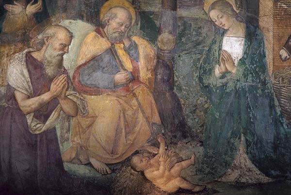 Pinturicchio / Adoration of the Child de Pinturicchio