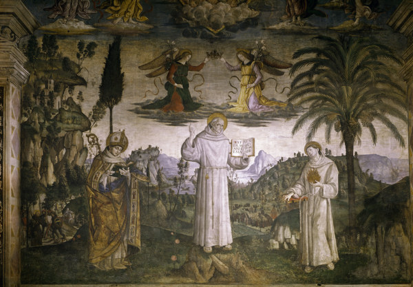 Pinturicchio / St. Bernard of Siena de Pinturicchio