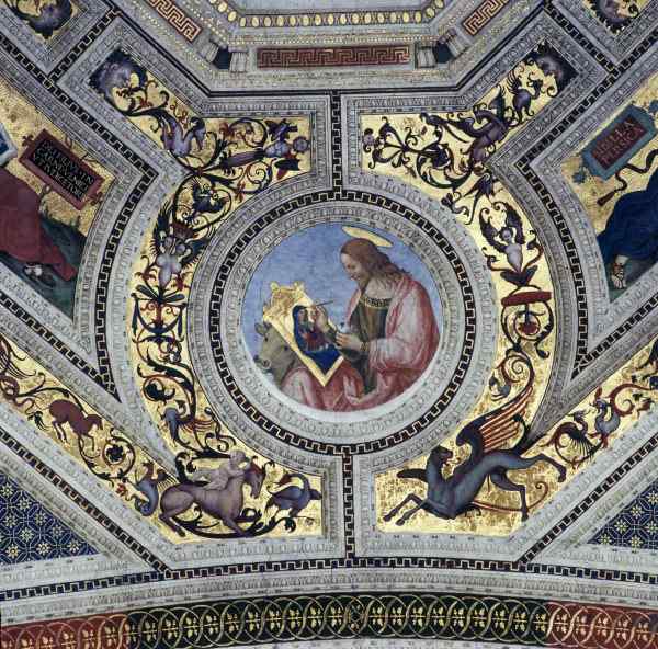 Pinturicchio / St.Luke the Evangelist de Pinturicchio