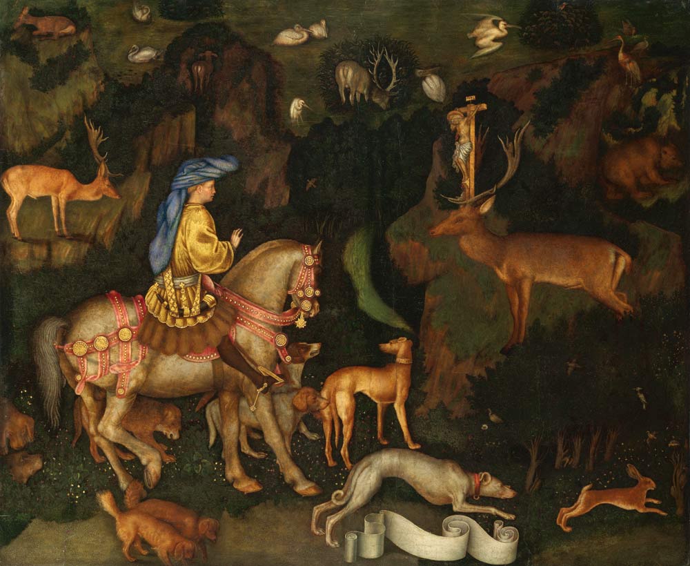 The Vision of Saint Eustace de Pisanello