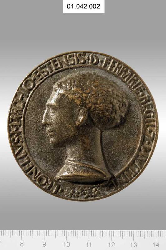 Medaille auf Markgraf Leonello d'Este de Pisanello