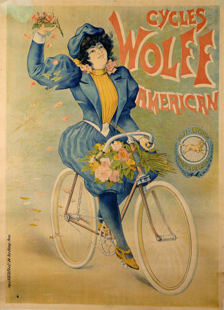 Cycles Wolff, American de Arte del cartel