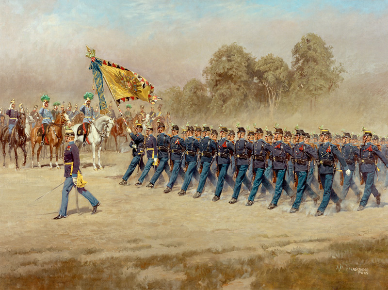 K. u. k. Hoch– und Deutschmeister Infantry Regiment Nr. 4 de Alexander Pock