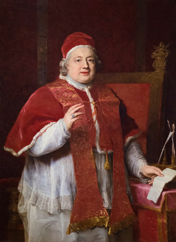 Clement XIII / Batoni de Pompeo Girolamo Batoni