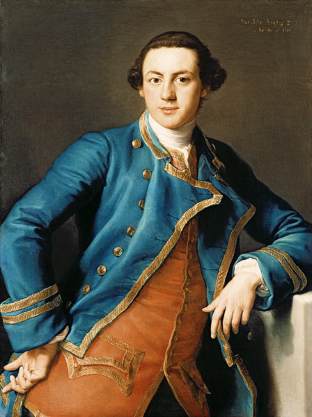 Portrait of Sir John Armytage (1732-58) 2nd Bart of Kirklees de Pompeo Girolamo Batoni