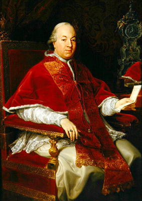 Pope Pius VI (1717-99) c.1775-76 (oil on canvas) de Pompeo Girolamo Batoni