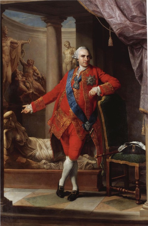 Portrait of Count Kirill Razumovsky (1728-1803), the last Hetman of Ukraine de Pompeo Girolamo Batoni