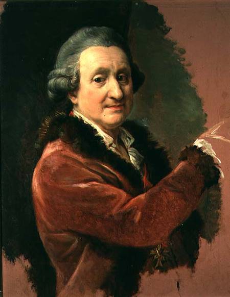 Self Portrait de Pompeo Girolamo Batoni