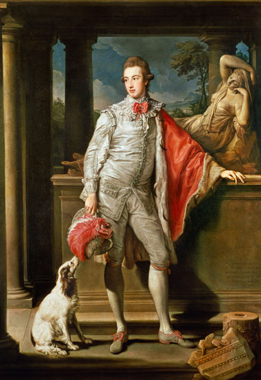 Thomas William Coke, (1752-1842) later 1st Earl of Leicester (of the Second Creation) de Pompeo Girolamo Batoni