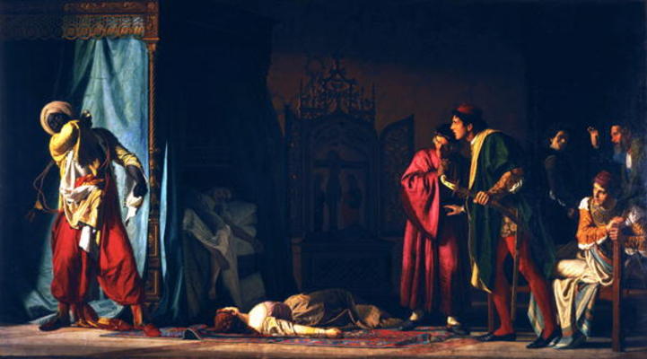 Death of Othello de Pompeo Molmenti