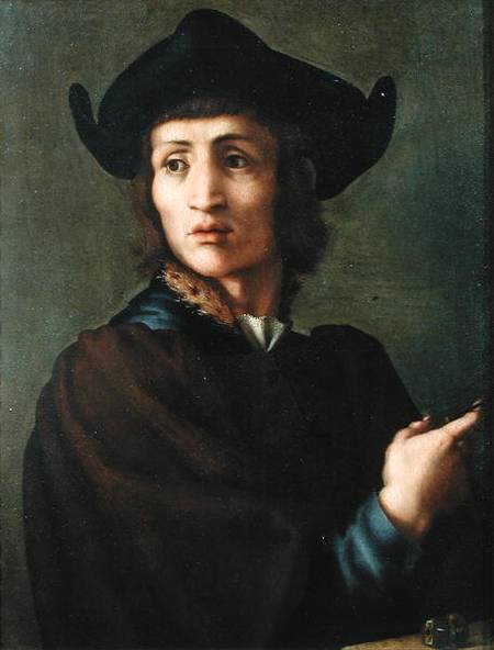 Portrait of a Goldsmith de Pontormo,Jacopo Carucci da
